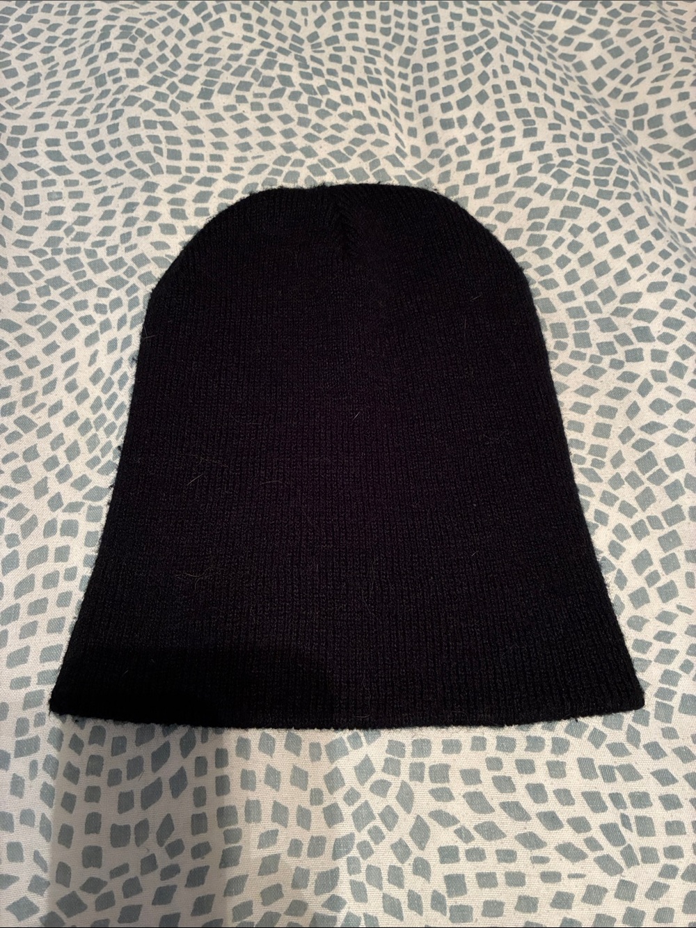Classic Black Knit Beanie